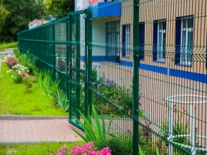 3D заборы для детского сада 80 метров фото в Лотошино