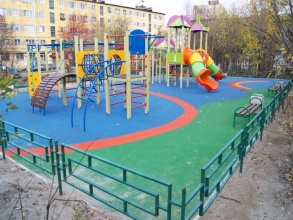 Забор на детскую площадку 48 метров фото цена за метр