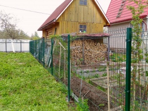 3D заборы 15 метров фото в Лотошино